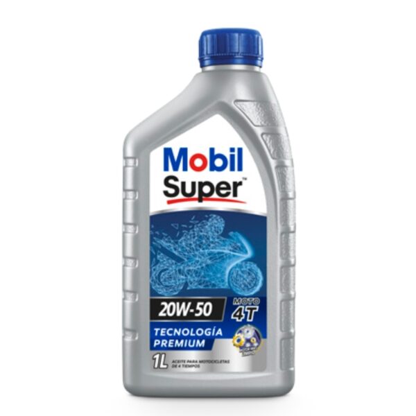 Mobil SuperTM Moto 4T 20W-50
